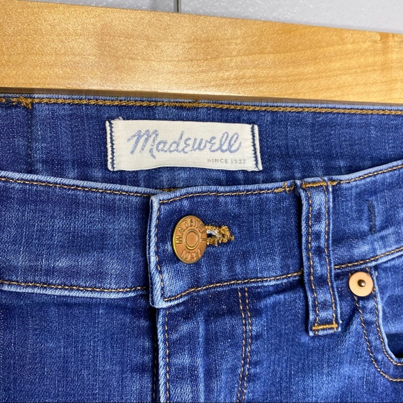 MADEWELL Skinny Skinny Cropped Denim Jeans - Picture 5 of 8